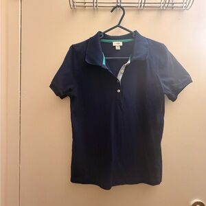J. Crew Navy Blue Button Down Shirt